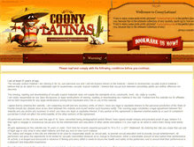 Tablet Screenshot of coonylatinas.com